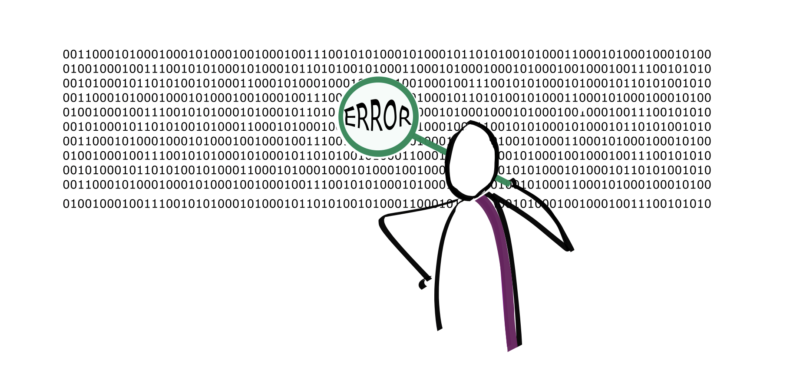 Investigating errors from the structured logging